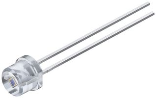 AMS OSRAM GROUP SFH 203 P Photo Diode, 75° Half Sensitivity, 1nA Dark Current, 850nm, T-1 3/4 (5mm)-2 Pins