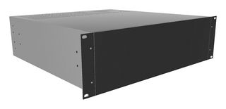 HAMMOND RM3U1918VBK.. 19" Cabinet, Rack Mount, 132.59 mm, 132.59 mm, 421.65 mm, 457.2 mm, Extruded Aluminium