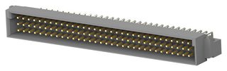 TE CONNECTIVITY - AMP 650473-5 DIN 41612 Connector, Eurocard Type C, 96 Contacts, Header, 2.54 mm, 3 Row, a + b + c