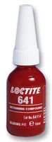LOCTITE 641, 10ML Adhesive, Bearing, Retaining, Medium Strength, Medium Viscosity, Yellow, Bottle, 10 ml