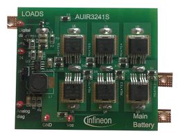 INFINEON AUIR3241SDEMOBOARDTOBO1 Evaluation Board, AUIR3241S MOSFET Gate Driver, High-Side Switch, Automotive