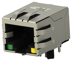 TE CONNECTIVITY 2337992-4 Modular Connector, RJ45 Jack, 1 x 1 (Port), 8P8C, Cat5, Through Hole Mount
