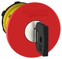 SCHNEIDER ELECTRIC ZB5AS94412 Keylock Switch, Push-Key Release, Harmony XB5 Series, Screw Clamp