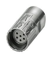 PHOENIX CONTACT 1629184 Sensor Connector, M23 PRO Series, M23, Female, 6 Positions, Crimp Socket - Contacts Not Supplied