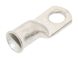 MUELLER ELECTRIC BU-L0-375TIN. Lug Terminal, Crimp, 0 AWG, Compression Lug, M10