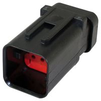 TE CONNECTIVITY 776537-1 Connector Housing, AMPSEAL, Receptacle, 6 Ways, 4.5 mm, AMP AMPSEAL Series Pin Contacts