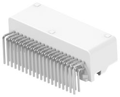 TE CONNECTIVITY - AMP 1318384-2 Automotive Connector, TH 025 Series, Right Angle Plug, 40 Contacts, Crimp Pin