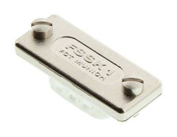 MOLEX / FCT 173112-0060 Dust Cap / Cover, Dust Cap, Molex Shell Size 1 D-Sub Plug Connectors, Zinc Body, 173112 Series