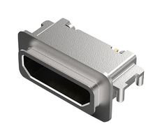 GCT USB3500-30-A USB Sealed Connector, Micro USB Type B, USB 2.0, Receptacle, 5 Position, Surface Mount, IP67