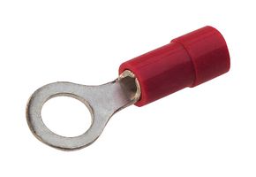 MOLEX 19057-0003 Ring Tongue Terminal, M2.5, #4, 18 AWG, 1.5 mm², Avikrimp 19057, Red