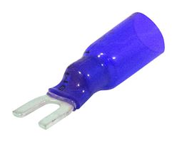 MOLEX 19196-0039 Fork / Spade Tongue Terminal, Avikrimp 19196, 16AWG to 14AWG, 2.5 mm², M4, #8, Nylon (Polyamide)