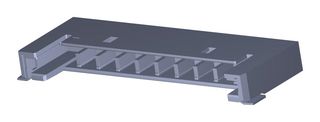MOLEX 504050-0991 Pin Header, Wire-to-Board, 1.5 mm, 1 Rows, 9 Contacts, Surface Mount Right Angle