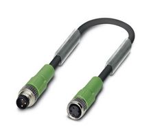 PHOENIX CONTACT 1533628 Sensor Cable, M8 Plug, M8 Receptacle, 3 Positions, 2.5 m, 8.2 ft