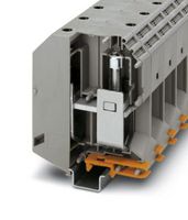 PHOENIX CONTACT 3010217 DIN Rail Mount Terminal Block, Feed-Thru, 2 Ways, 00 AWG, 240 mm², Screw, 415 A