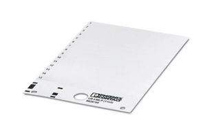 PHOENIX CONTACT 0828789 Label, Self Adhesive, 9 mm, 11 mm, PVC, White