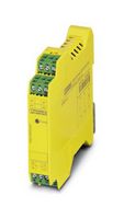 PHOENIX CONTACT 2986575 Safety Relay, 24 VDC, DPST-NO, SPST-NC, PSRclassic Series, DIN Rail, 5 A, Screw