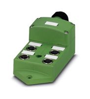 PHOENIX CONTACT 1437258 Sensor Distribution Box, Hood Version, M12 Connector - 5 Pole, 4 Ports, SPEEDCON Series