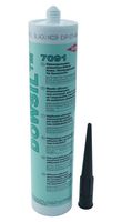 DOW 7091 BLACK, 310ML Adhesive Sealant, Silicone - Elastomer, Cartridge, Black, 310 ml
