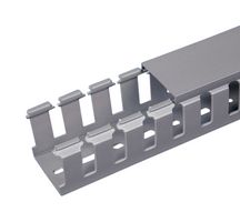PANDUIT NNC50X50LG2 Trunking, 47.8 mm (H) x 49.5 mm (W) x 2 m (L), Grey, PPO, Panduct Type NNC