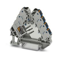 PHOENIX CONTACT 3270221 DIN Rail Mount Terminal Block, Potential Distributor, 13 Ways, 26 AWG, 14 AWG, 1.5 mm², Push In