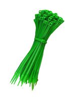 PRO ELEC PELB0162 Cable Tie, Nylon 6.6 (Polyamide 6.6), Green, 300 mm, 4.6 mm, 82 mm, 50 lb