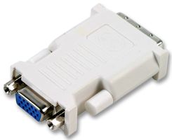 MOLEX 887418700 DVI to VGA Audio / Video Adapter, High Density VGA, DVI-A Plug, VGA Receptacle