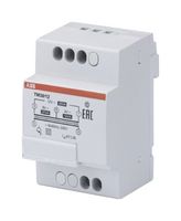 ABB 2CSM228755R0802 DIN Rail Mount Transformer, Fail Safe Bell, 230V, 4V, 8V, 12V, 30 VA, TM Series