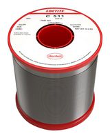 MULTICORE / LOCTITE C 511 60EN 5C 0.7MM S 500G Solder Wire, Crystal 511, 0.71mm Diameter, 183°C to 188°C, 500g