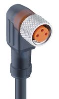 LUMBERG AUTOMATION RKMWV/LED A 3-224/5 M Sensor Cable, 3 Pos, 5 m, 16.4 ft, RKMWV Series