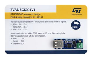 STMICROELECTRONICS EVAL-SCS001V1