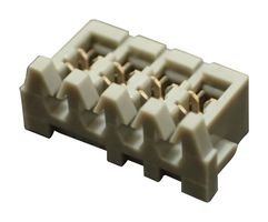 JST / JAPAN SOLDERLESS TERMINALS 04KR-6H-P IDC Connector, IDC Receptacle, Female, 2 mm, 1 Row, 4 Contacts, Cable Mount
