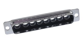 AMPHENOL COMMUNICATIONS SOLUTIONS L717TWC8W8P Combination Layout D Sub Connector, TW Hybrid D Sub, DC-8W8, Plug, 8 Contacts, 8 Power