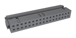 AMPHENOL COMMUNICATIONS SOLUTIONS 71600-634LF IDC Connector, IDC Receptacle, Female, 2.54 mm, 2 Row, 34 Contacts, Cable Mount
