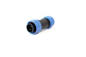MULTICOMP PRO MP002657 Circular Connector, MP-T21, Plug, Male Contacts, 2 Way, Cable Mount, Bayonet, Solder, IP67, 30A