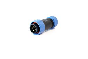 MULTICOMP PRO MP002661 Circular Connector, MP-T21, Plug, Male Contacts, 4 Way, Cable Mount, Bayonet, Solder, IP67, 30A
