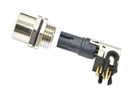 AMPHENOL LTW MSXS-08PFFR-SH7003 Sensor Connector, M Series, M12, Female, 8 Positions, PCB Socket, Right Angle Panel Mount