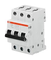 ABB 2CDS253001R0041 Thermal Magnetic Circuit Breaker, MCB, 3P, 20 kA, 230 V, 4 A
