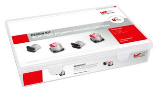 WURTH ELEKTRONIK 865250 Capacitor Kit, 0.1µF to 560µF, WCAP-ASNP Series Aluminium Electrolytic Capacitors