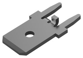 TE CONNECTIVITY - AMP 1217136-1 PCB Terminal, 6.35mm x 0.8mm, 0.25" x 0.031", Copper, 1.4 mm, Tin, 250