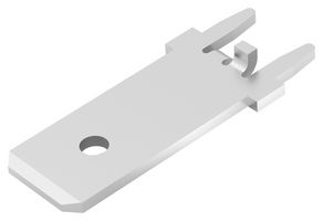 TE CONNECTIVITY - AMP 1217167-1 PCB Terminal, 6.35mm x 0.81mm, 0.25" x 0.032", Brass, 1.4 mm, Tin, 250