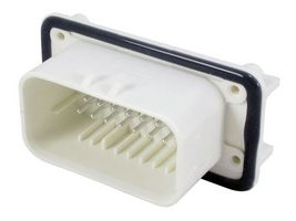TE CONNECTIVITY - AMP 776087-2 Automotive Connector, AMPSEAL Series, Right Angle Header, 23 Contacts, PCB Pin