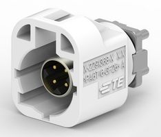 TE CONNECTIVITY 2291364-2 Automotive Connector, Straight Header, 4 Contacts, PCB Pin, Nylon (Polyamide), Glass Filled Body