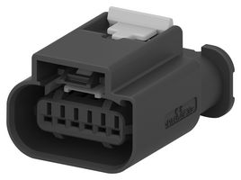 TE CONNECTIVITY 2272975-1 Automotive Connector Housing, MCON, Plug, 6 Ways, AMP MCON Series Socket Contacts
