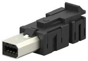 TE CONNECTIVITY 2069250-1 I/O Connector, 8 Contacts, Plug, Mini I/O, Crimp, Cable Mount