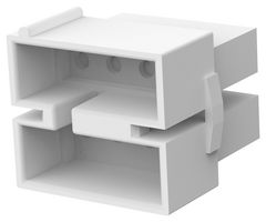 AMP - TE CONNECTIVITY 1-480345-0 Connector Housing, Commercial MATE-N-LOK, Plug, 8 Ways, 4.95 mm, Commercial MATE-N-LOK Connectors