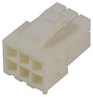 AMP - TE CONNECTIVITY 177901-1 Connector Housing, Power Double Lock, Plug, 6 Ways, 3.96 mm, Power Double Lock Socket Contacts