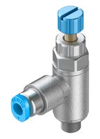 GRLA-M5-QS-3-RS-D FESTO, ONE-WAY FLOW CTRL VALVE, QS-3-M5, 10BAR ...