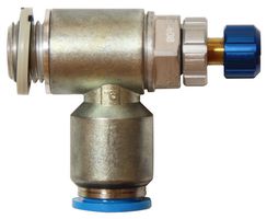 FESTO GRLA-1/4-QS-10-RS-D 1-WAY FLOW CTRL VALVE, QS-10-G1/4, 10BAR