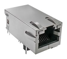 TRP CONNECTOR/BEL 2250477-1 Modular Connector, RJ45 Jack, 1 x 1 (Port), 8P8C, Through Hole Mount