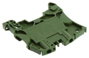 TE CONNECTIVITY - ENTRELEC 1SNK505061R0000 DIN Rail Mount Terminal Block, 2 Ways, 12 AWG, 4 mm², Screw, 32 A